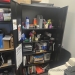 Global Black 2 Door Metal Storage Cabinet, Locking